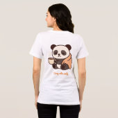 Fröhliche Motivierend Botschaft Tri-Blend Shirt (Rückseite voll)
