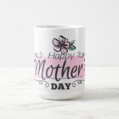 Fröhliche Mutter-Tag-Kaffee-Tasse Kaffeetasse (Mittel)