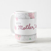 Fröhliche Mutter-Tag-Kaffee-Tasse Kaffeetasse (Vorderseite Links)