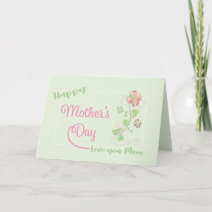 Fröhliche Mutter Tag Liebe Sie Mama Karte