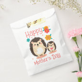 Fröhliche Mutter Tag Mama und Baby-Igel Geschenktütchen (Versiegelt)
