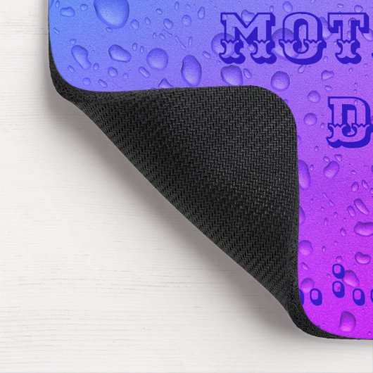 Fröhliche Mutter-Tag-Maus-Pad Mousepad (Ecke)