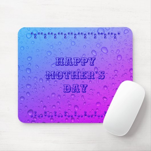Fröhliche Mutter-Tag-Maus-Pad Mousepad (Mit Mouse)