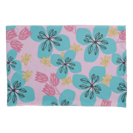 Fröhliche Mutter zum Geburtstag Blumenrosa Kissenbezug