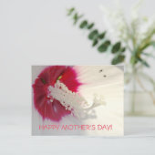 Fröhliche Muttertag florale Postkarte (Stehend Vorderseite)
