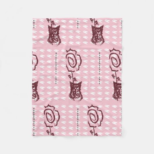 Fröhliche Muttertagsblanket Fleecedecke (Vorderseite)