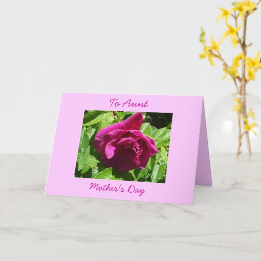 Fröhliche Muttertagsnacht Karte (Gelbe Blume)