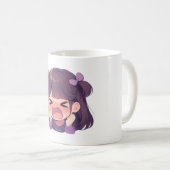 Fröhliche Niedliche Girl Tee Cups Kaffee Cups Kaffeetasse (VorderseiteRechts)