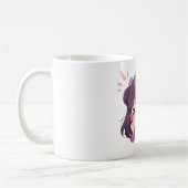 Fröhliche Niedliche Girl Tee Cups Kaffee Cups Kaffeetasse (Links)