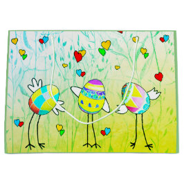 Fröhliche Ostereier Große Geschenktüte