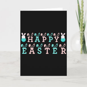 Fröhliche Ostergrüße Lustiger Hase Oster T-Shirt  Karte