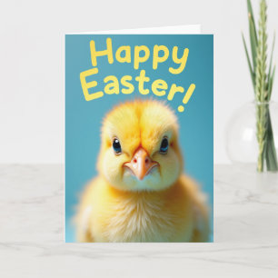 Fröhliche Ostern Baby-Vogelkarte Karte