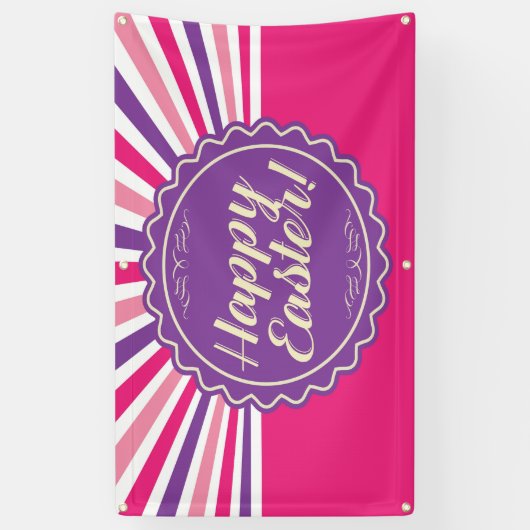 Fröhliche Ostern Banner (Vertikal)