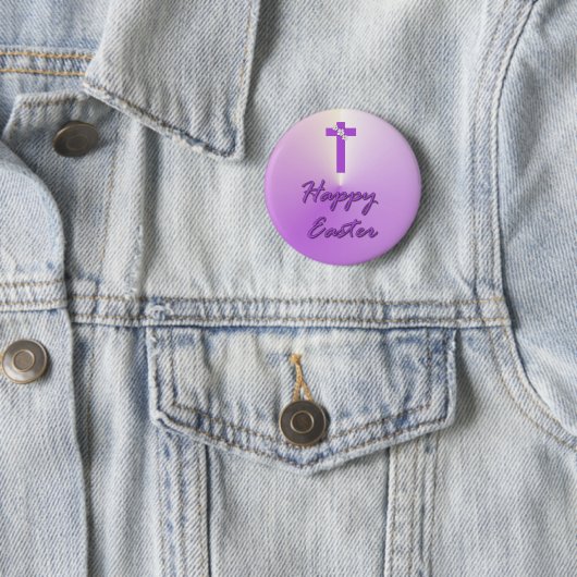 Fröhliche Ostern Button (Beispiel)