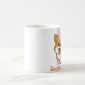 "Fröhliche Ostern" Corgi-Tasse Kaffeetasse (Mittel)
