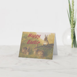 Fröhliche Ostern Feiertagskarte