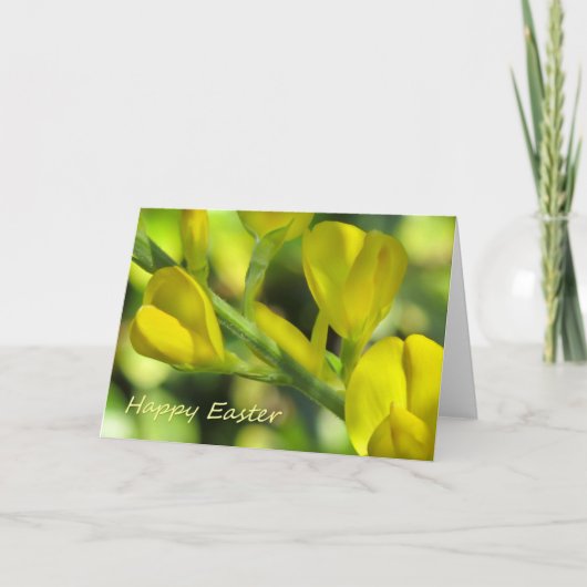 Fröhliche Ostern Feiertagskarte (Vorderseite)