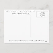 FRÖHLICHE OSTERN! FEIERTAGSPOSTKARTE (Rückseite)