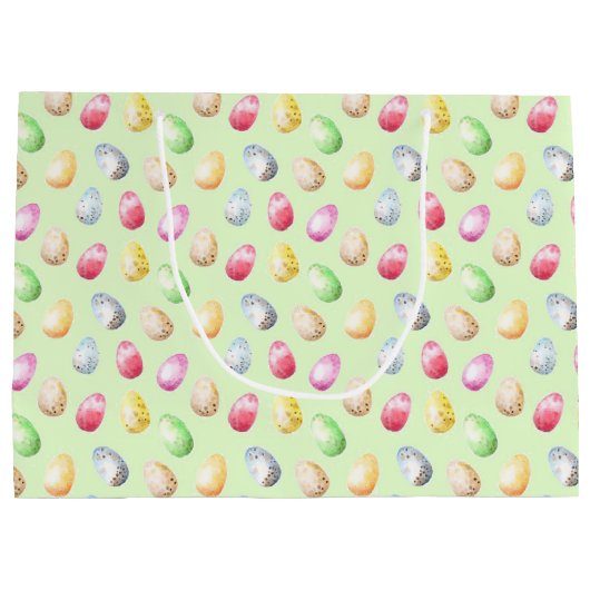 Fröhliche Ostern Große Geschenktüte (Rückseite)