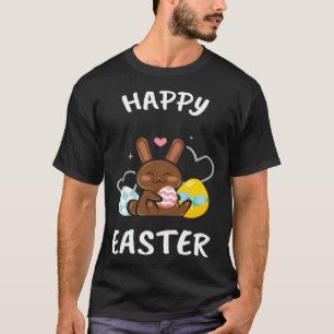 Fröhliche Ostern Hase Küken Eier Jagd Süß Cool T-Shirt