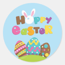 Fröhliche Ostern Hasen Eier
