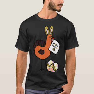 Fröhliche Ostern-Hasenohren auf Thanksgiving-Truth T-Shirt