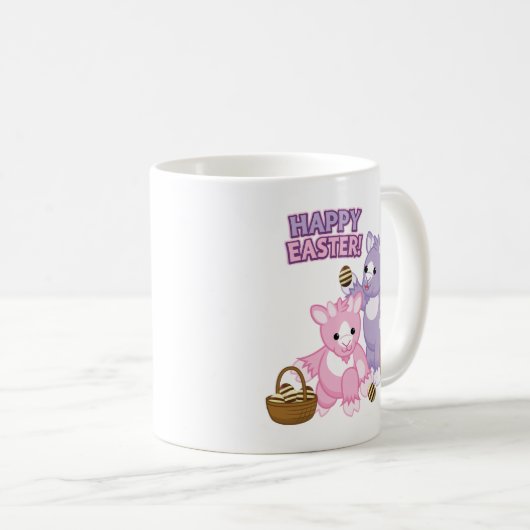 Fröhliche Ostern! Kaffeetasse (VorderseiteRechts)