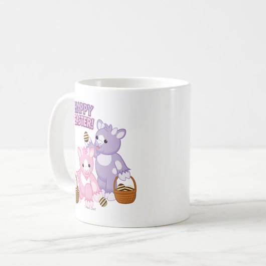 Fröhliche Ostern! Kaffeetasse (Vorderseite Links)