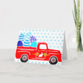 Fröhliche Ostern Karte (Vorderseite)