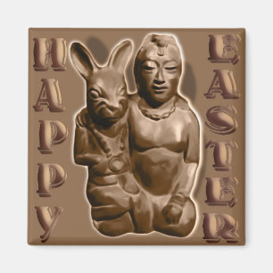 fröhliche Ostern Magnet