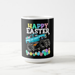 Fröhliche Ostern Monster Truck Ostereier Kaffeetasse