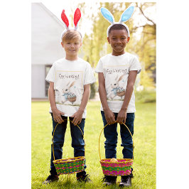 Fröhliche Ostern, Osterhasen mit Eiern T-Shirt