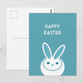 Fröhliche Ostern Postkarte (Vorne/Hinten)