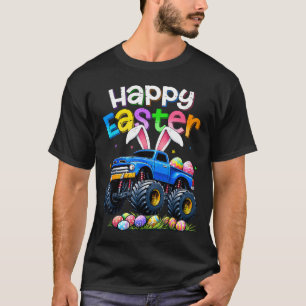 Fröhliche Ostern Shirts Junge Kinder Hase Monstert