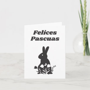 Fröhliche Ostern, Spanisch Frohe Ostern  Karte