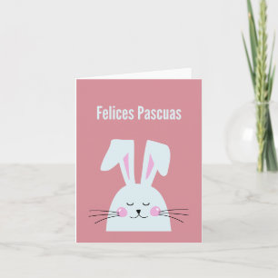 Fröhliche Ostern, Spanisch Frohe Ostern  Karte