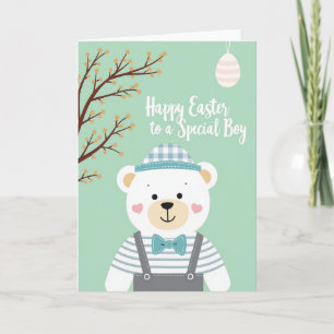 Fröhliche Ostern Spezial Jungen Karte