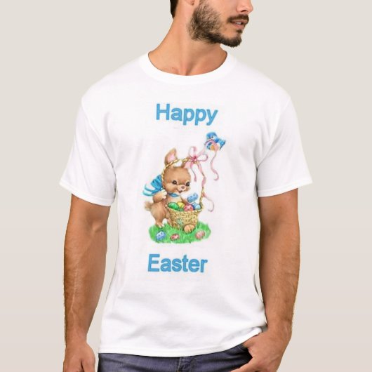 Fröhliche Ostern T-Shirt (Vorderseite)
