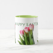Fröhliche Ostern! Tulpe-Tasse Tasse (Zentrum)
