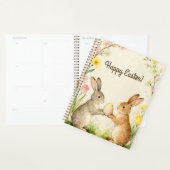 Fröhliche Ostern Vintage Hasen mit Ei Planer (Anzeige)