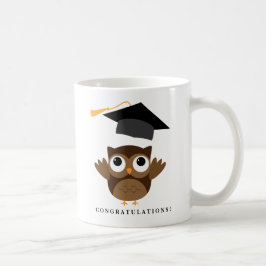 Fröhliche Owl Graduate | Abschluss 2016 Kaffeetasse