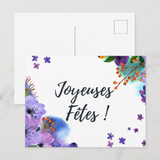 Fröhliche Partys Postkarte (Vorne/Hinten)