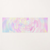 Fröhliche Pastel Honeycomb Beehive Yogamatte (Vorderseite (Horizontal))