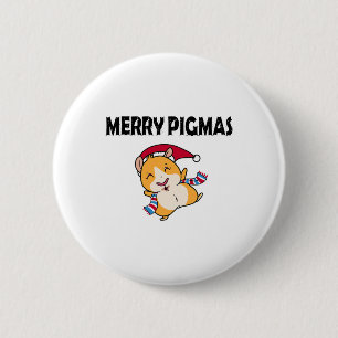 Fröhliche Pigmas-Gesichtsmaske Lustiges Meerschwei Button