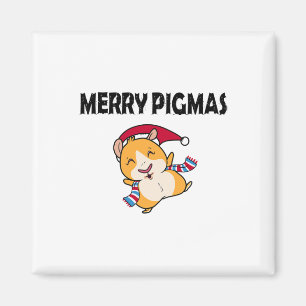 Fröhliche Pigmas-Gesichtsmaske Lustiges Meerschwei Magnet