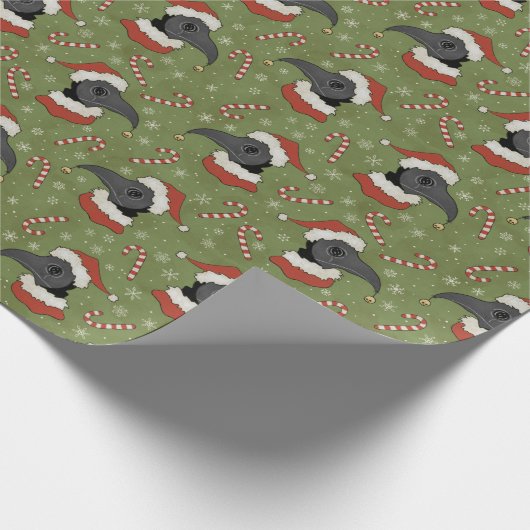 Fröhliche Plaguemas! Geschenkpapier (Ecke)