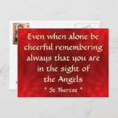 fröhliche Postkarte (Vorne/Hinten)