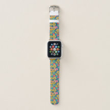 Fröhliche Raute Daisy Apple Watch Band