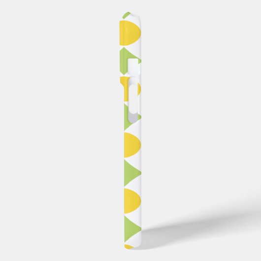 Fröhliche Reihen von Formen Muster Case-Mate iPhone Hülle (Rückseite / Links)