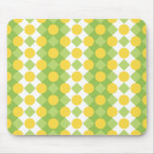 Fröhliche Reihen von Formen Muster Mousepad (Vorne)